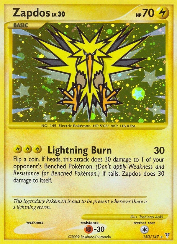 Image for Zapdos (150) (150) [Supreme Victors] - Pokemon