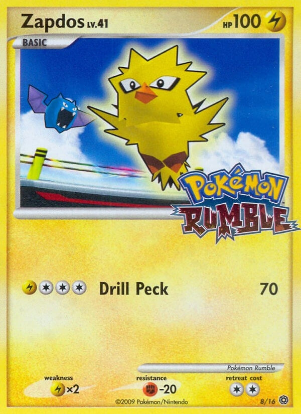 Image for Zapdos (8) [Rumble] - Pokemon