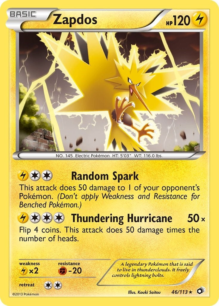 Image for Zapdos (46/113) [Legendary Treasures] - Pokemon