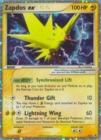 Image for Zapdos ex - 033 (EX Collector's Window Tins) (033) [Nintendo Promos] - Pokemon
