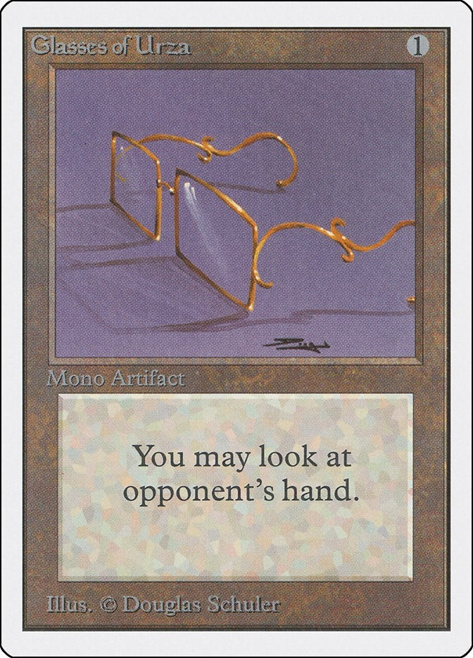 Image for Glasses of Urza [Unlimited Edition] - Magic: The Gathering