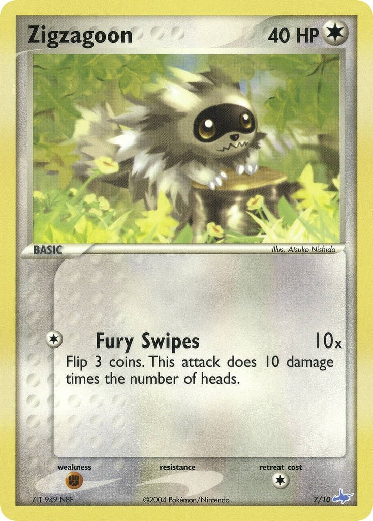 Image for Zigzagoon (7/10) [EX Trainer Kit 1: Latias & Latios] - Pokemon