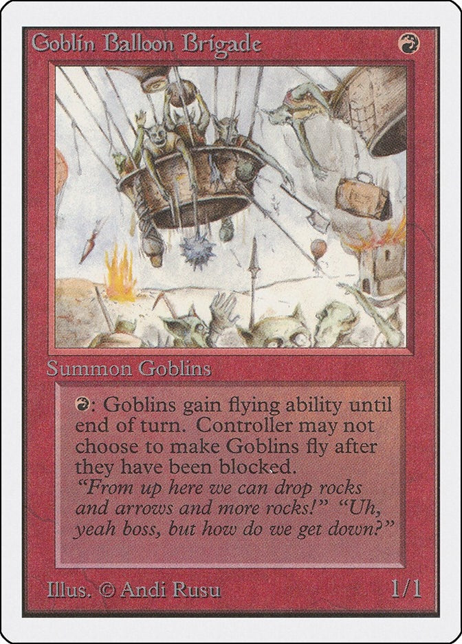 Image for Goblin Balloon Brigade [Unlimited Edition] - Magic: The Gathering