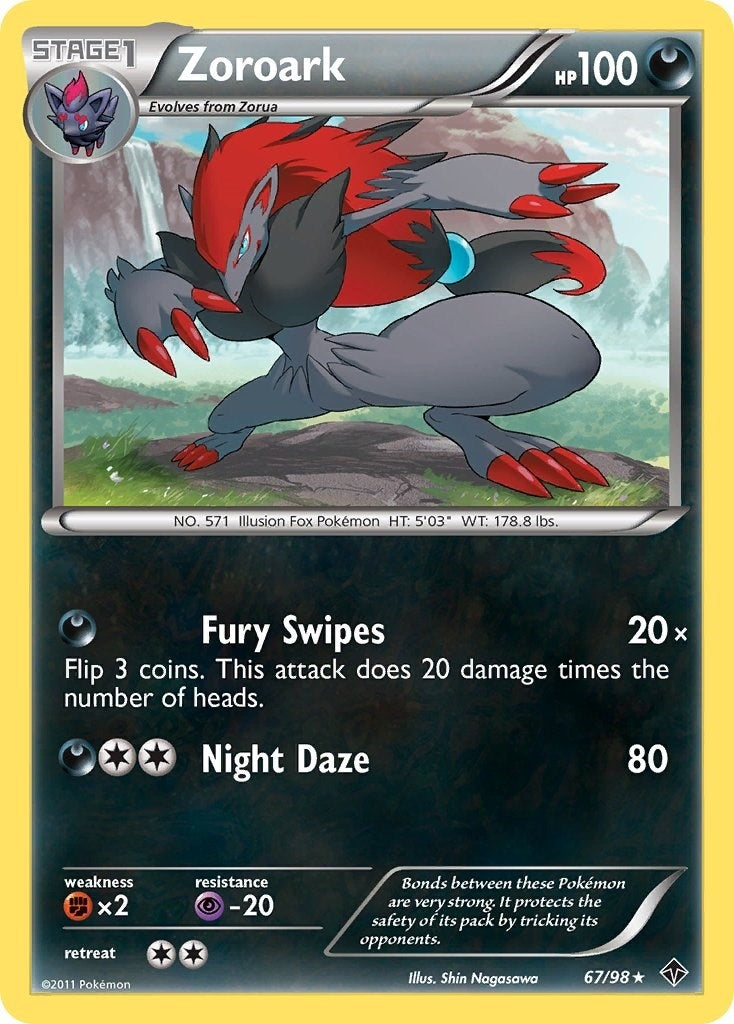 Image for Zoroark (67/98) [Emerging Powers] - Pokemon