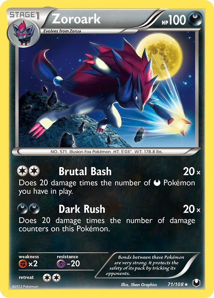 Image for Zoroark (71/108) [Dark Explorers] - Pokemon