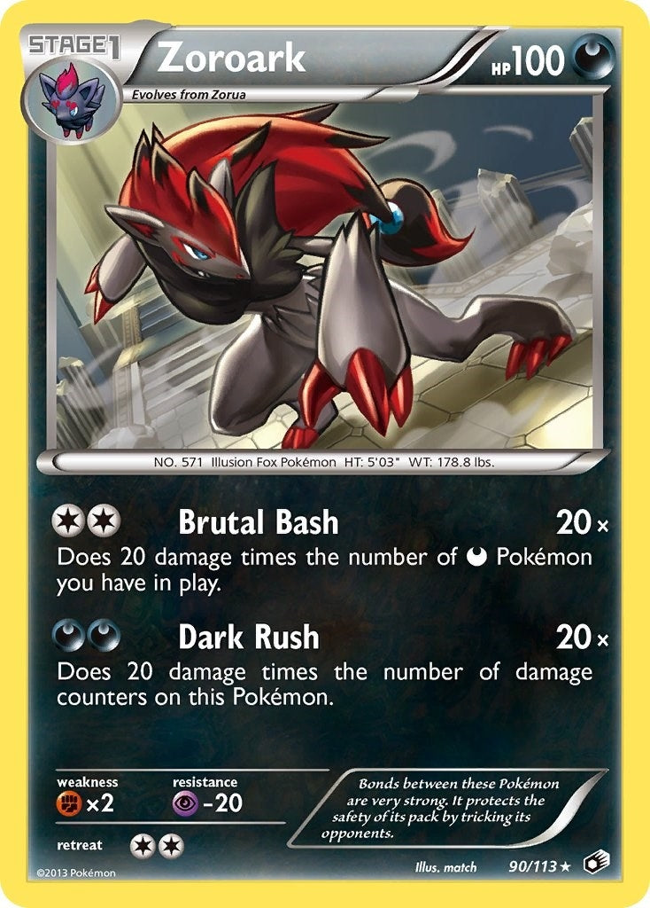 Image for Zoroark (90/113) [Legendary Treasures] - Pokemon