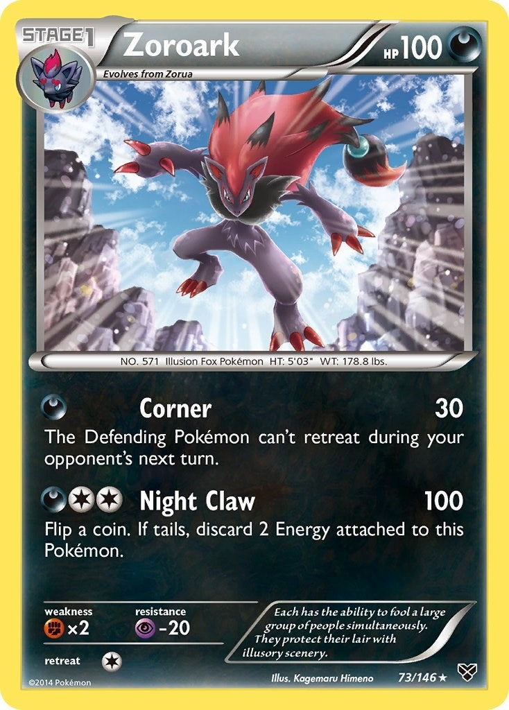 Image for Zoroark (73/146) [XY Base Set] - Pokemon