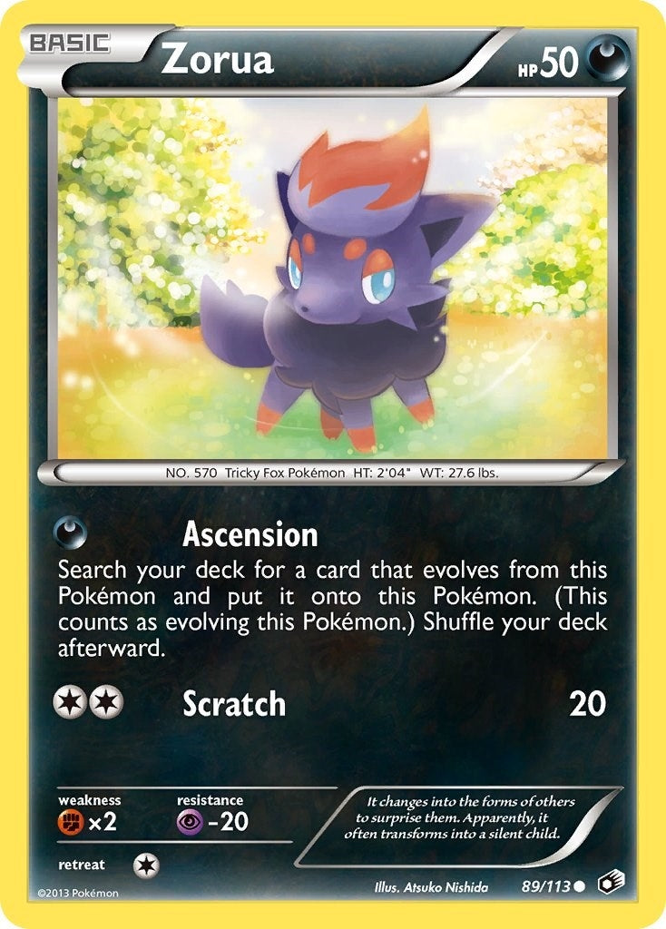 Image for Zorua (89/113) [Legendary Treasures] - Pokemon