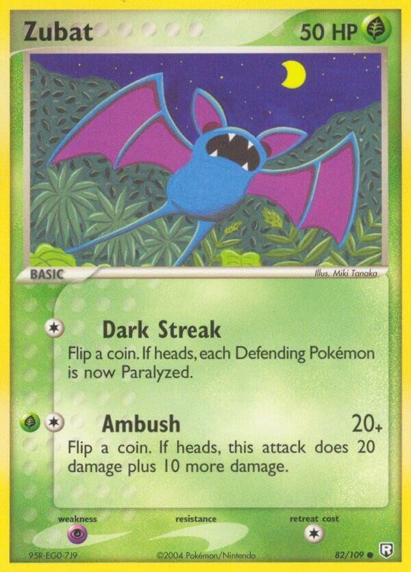 Image for Zubat (82/109) [Team Rocket Returns] - Pokemon