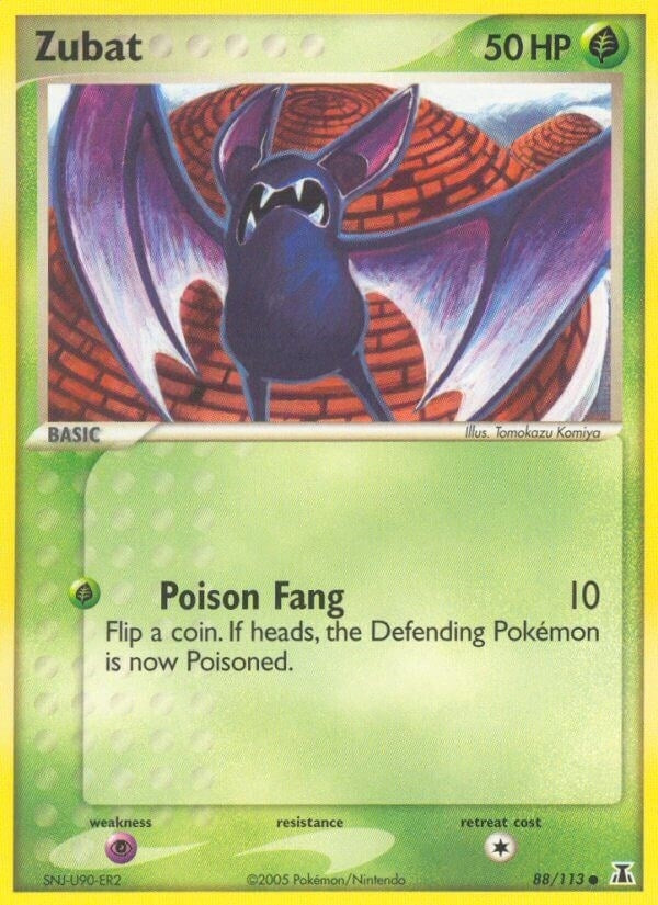 Image for Zubat (88/113) [Delta Species] - Pokemon