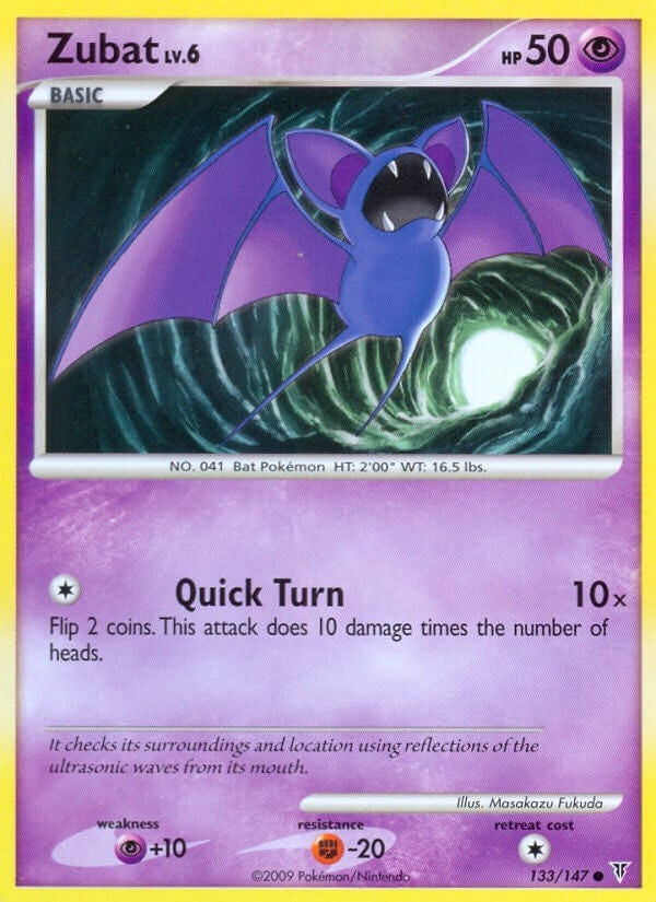 Image for Zubat (133) [Supreme Victors] - Pokemon