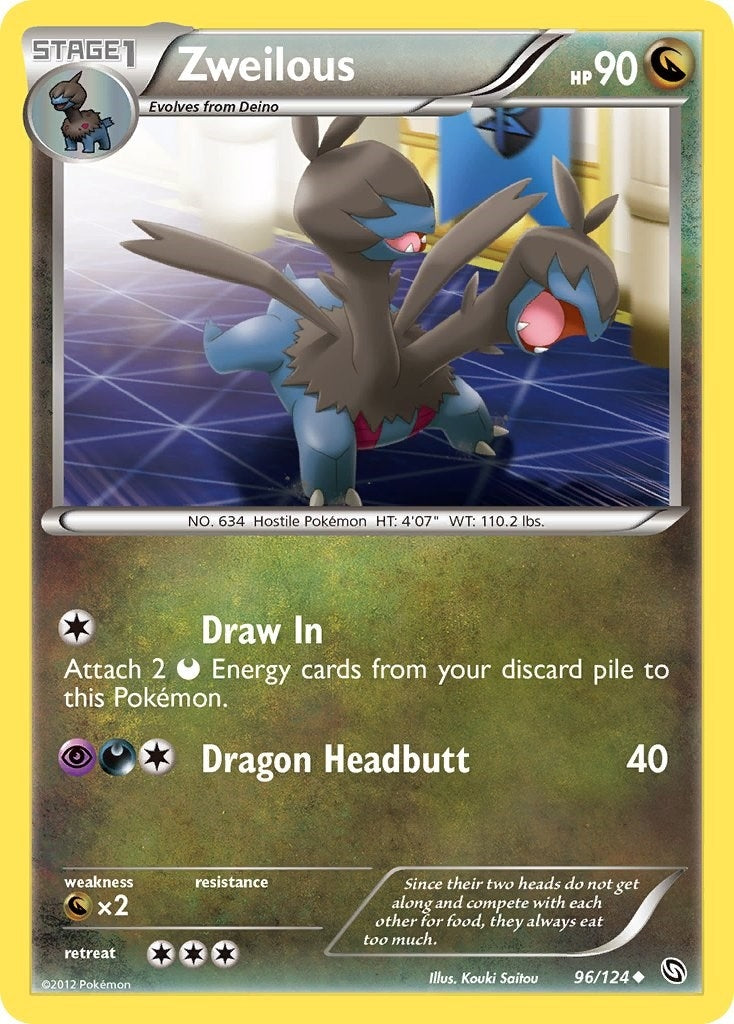 Image for Zweilous (96) (96/124) [Dragons Exalted] - Pokemon