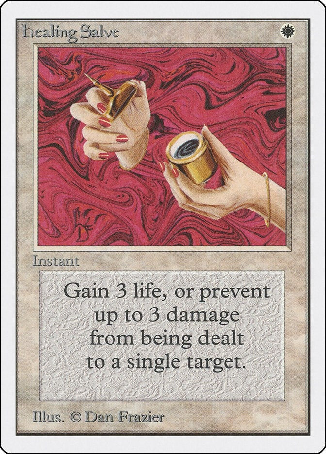Image for Healing Salve [Unlimited Edition] - Magic: The Gathering