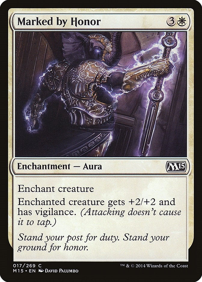 Image for Marked by Honor (17) [Magic 2015 (M15)] - Magic: The Gathering