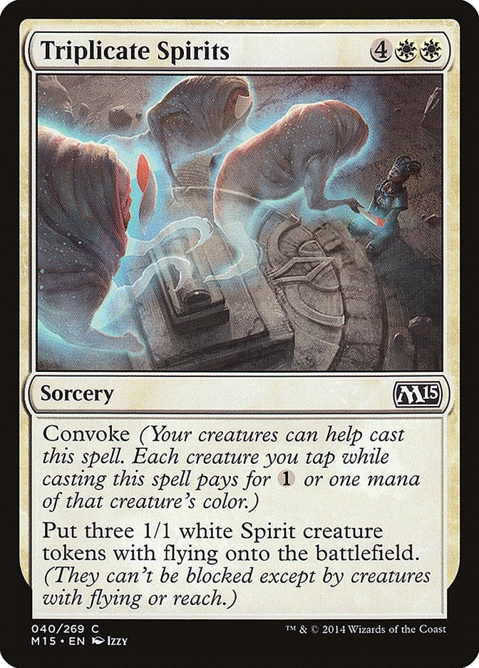 Image for Triplicate Spirits (40) [Magic 2015 (M15)] - Magic: The Gathering