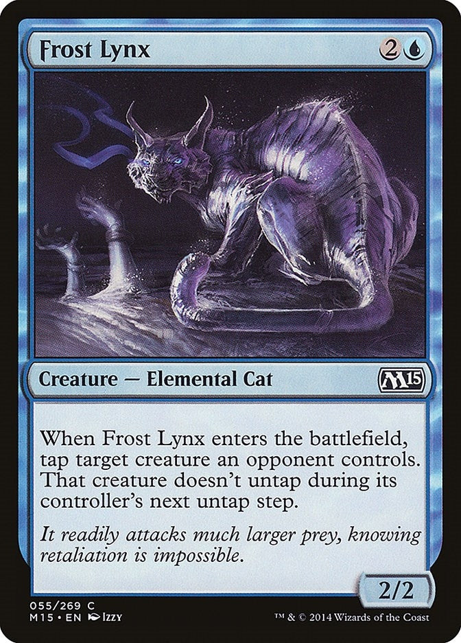 Image for Frost Lynx (55) [Magic 2015 (M15)] - Magic: The Gathering