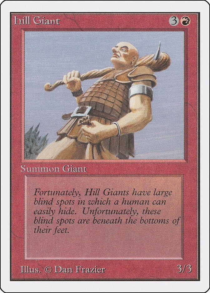 Image for Hill Giant [Unlimited Edition] - Magic: The Gathering