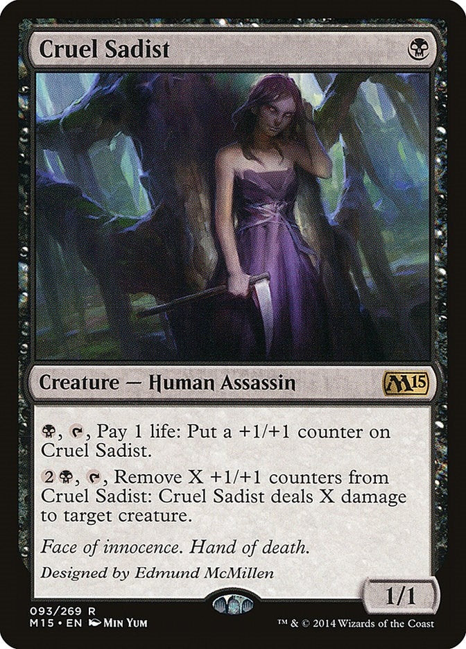 Image for Cruel Sadist (93) [Magic 2015 (M15)] - Magic: The Gathering