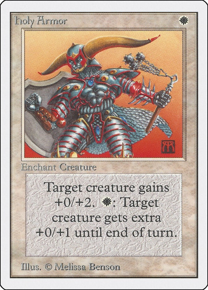 Image for Holy Armor [Unlimited Edition] - Magic: The Gathering