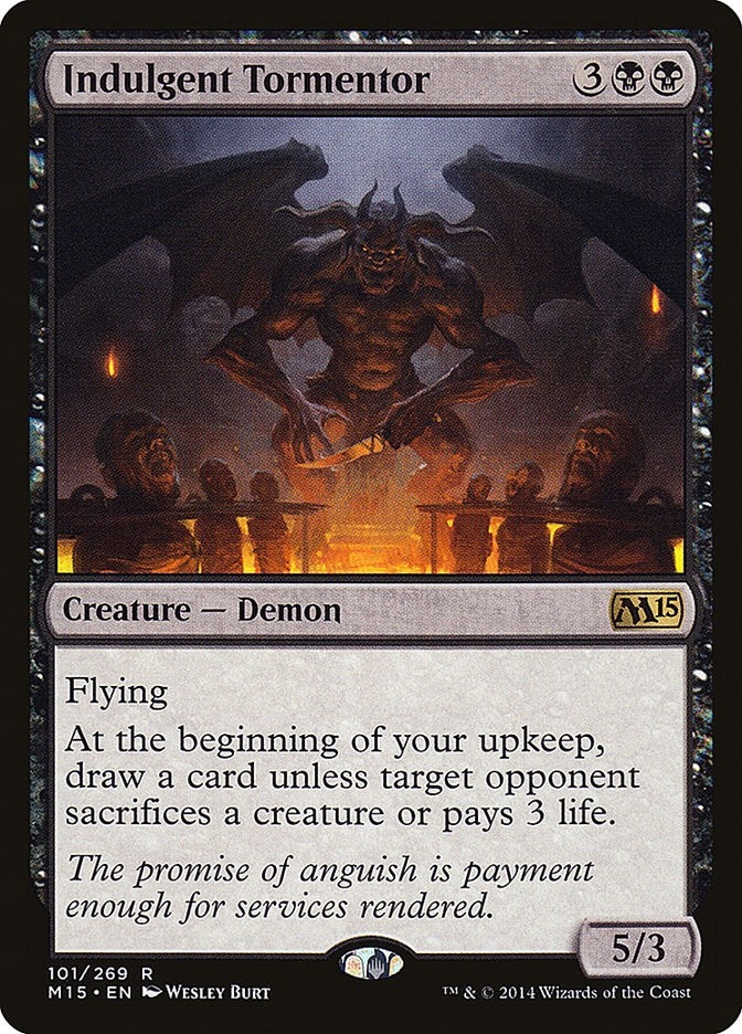 Image for Indulgent Tormentor (101) [Magic 2015 (M15)] - Magic: The Gathering