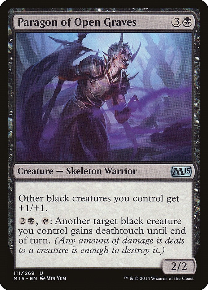 Image for Paragon of Open Graves (111) [Magic 2015 (M15)] - Magic: The Gathering