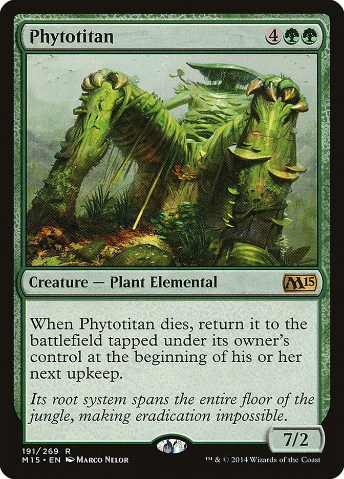 Image for Phytotitan (191) [Magic 2015 (M15)] - Magic: The Gathering