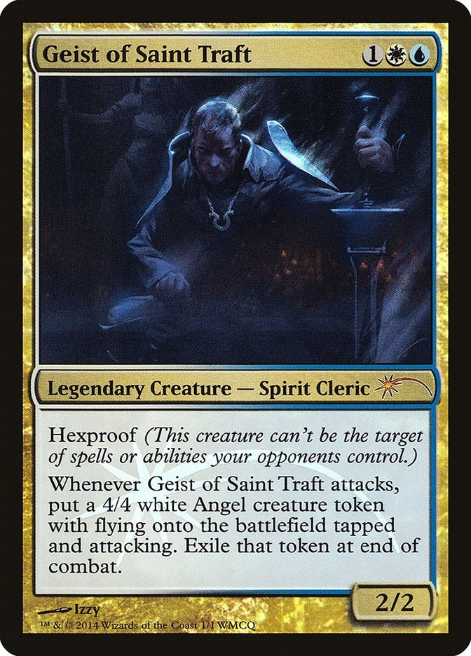 Image for Geist of Saint Traft (1) [WMCQ Promo Cards] - Magic: The Gathering