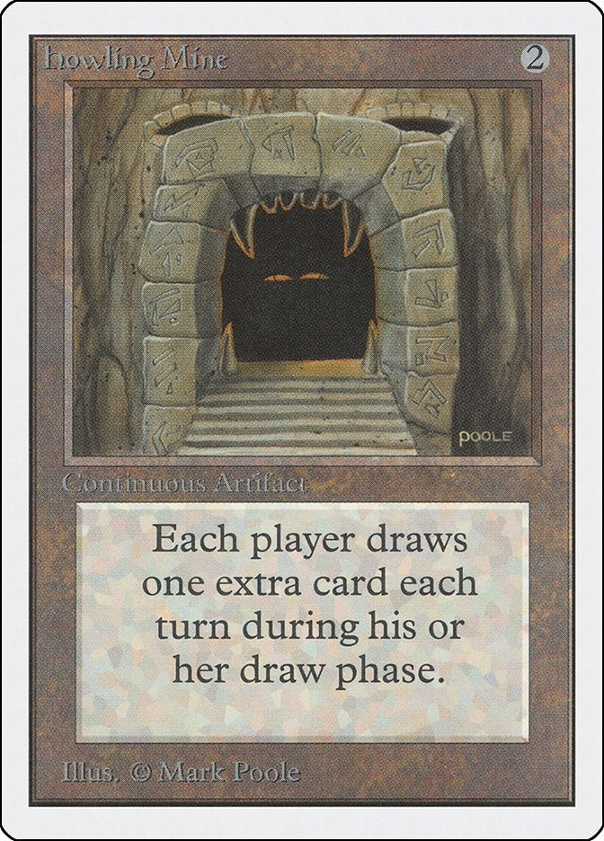 Image for Howling Mine [Unlimited Edition] - Magic: The Gathering