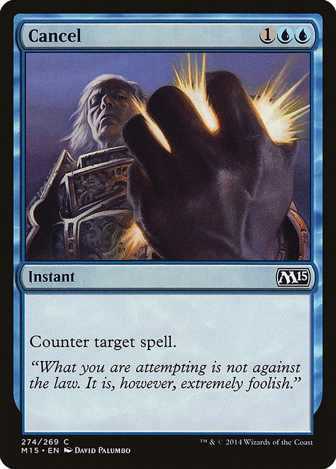 Image for Cancel (274) [Magic 2015 (M15)] - Magic: The Gathering
