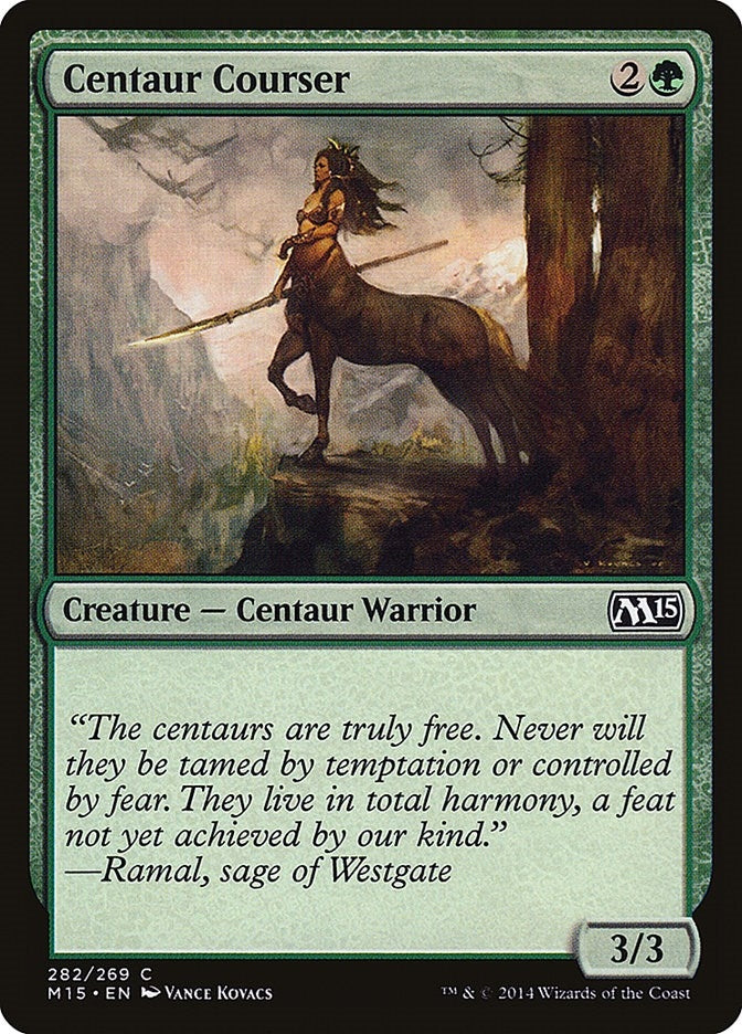 Image for Centaur Courser (282) [Magic 2015 (M15)] - Magic: The Gathering