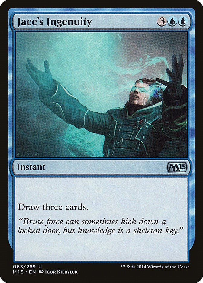 Image for Jace's Ingenuity (63) [Magic 2015 (M15)] - Magic: The Gathering