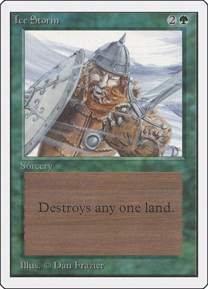 Image for Ice Storm [Unlimited Edition] - Magic: The Gathering