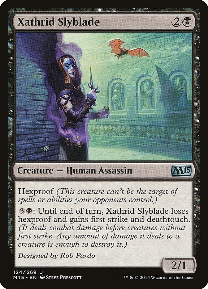Image for Xathrid Slyblade (124) [Magic 2015 (M15)] - Magic: The Gathering