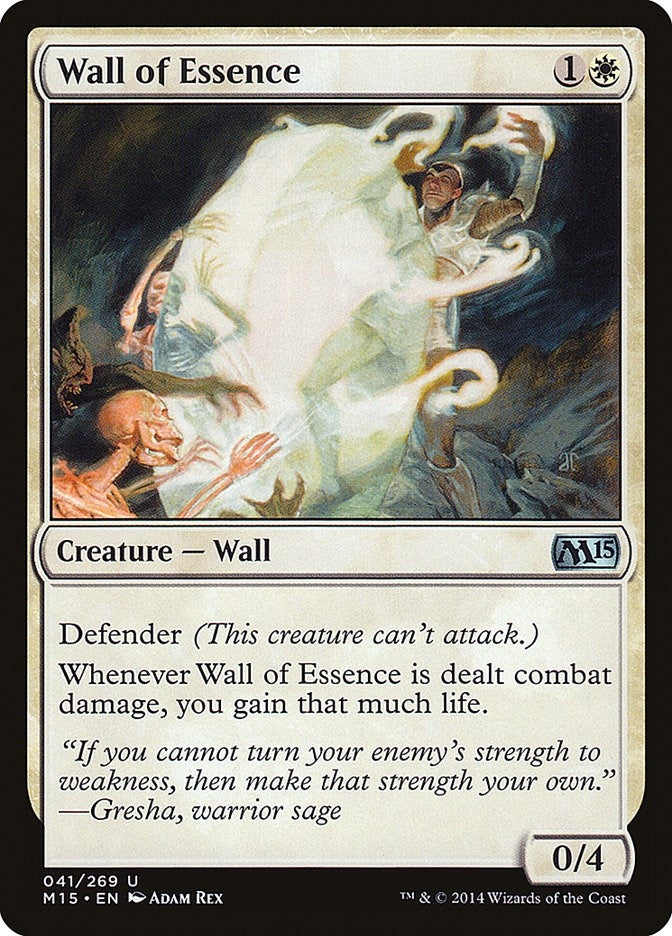 Image for Wall of Essence (41) [Magic 2015 (M15)] - Magic: The Gathering