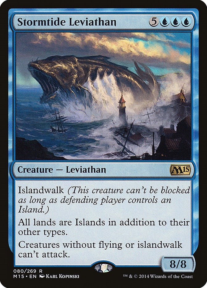 Image for Stormtide Leviathan (80) [Magic 2015 (M15)] - Magic: The Gathering