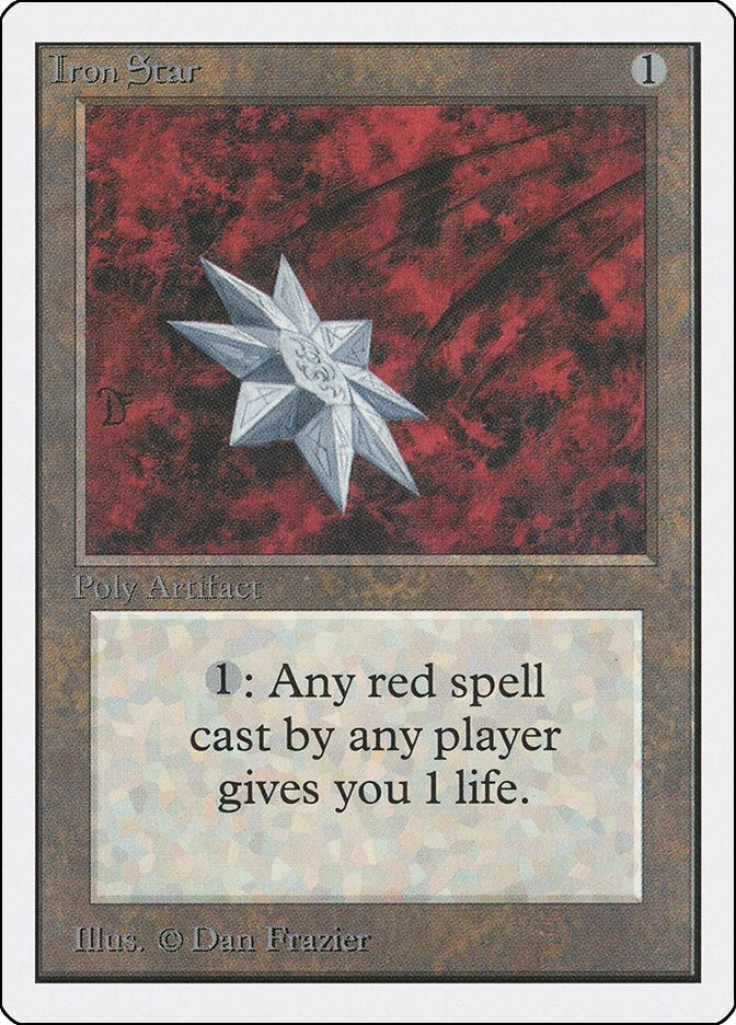 Image for Iron Star [Unlimited Edition] - Magic: The Gathering