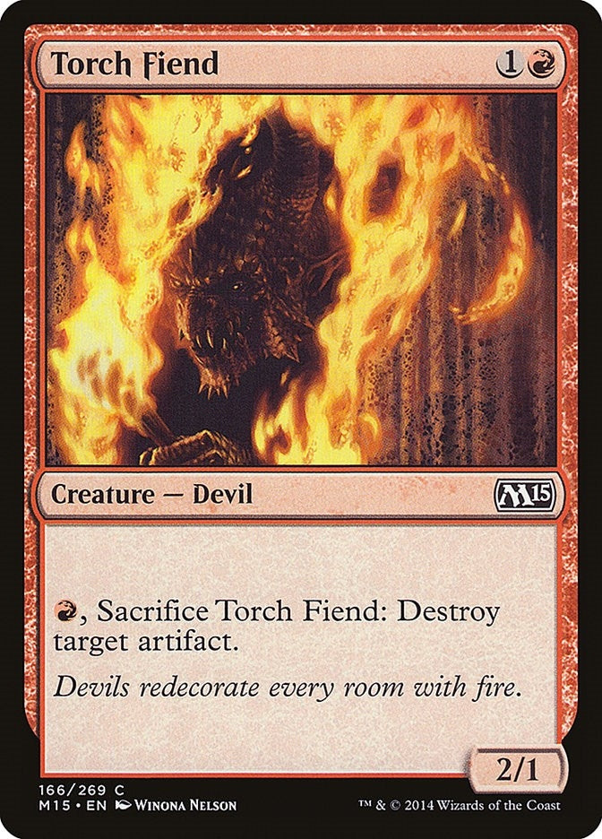 Image for Torch Fiend (166) [Magic 2015 (M15)] - Magic: The Gathering