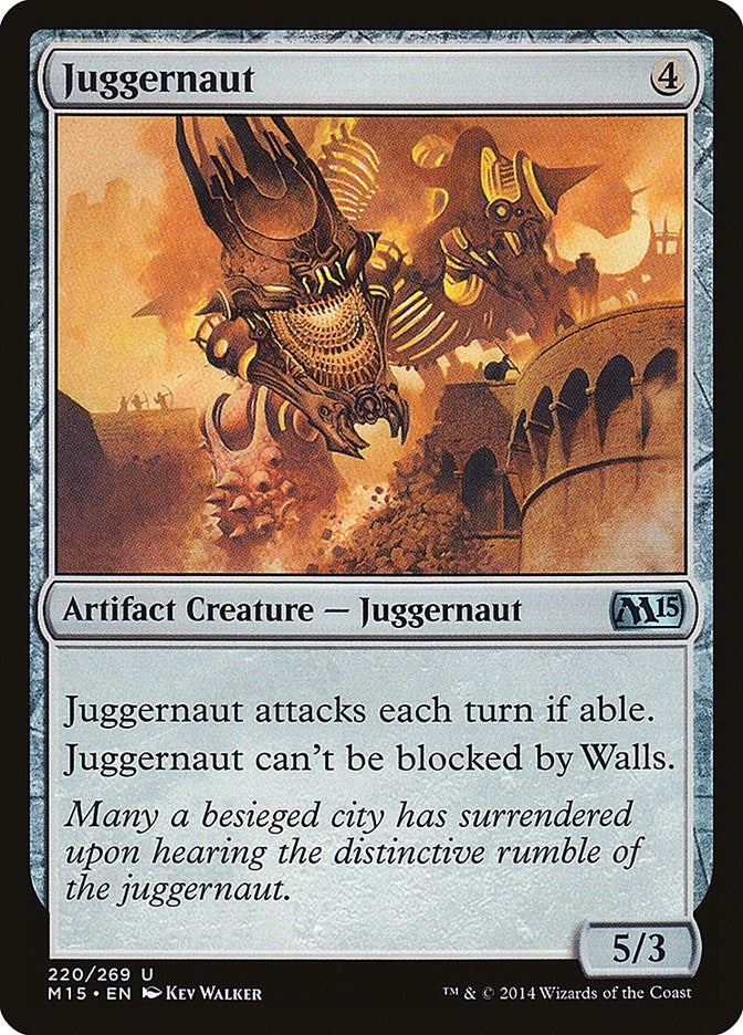 Image for Juggernaut (220) [Magic 2015 (M15)] - Magic: The Gathering