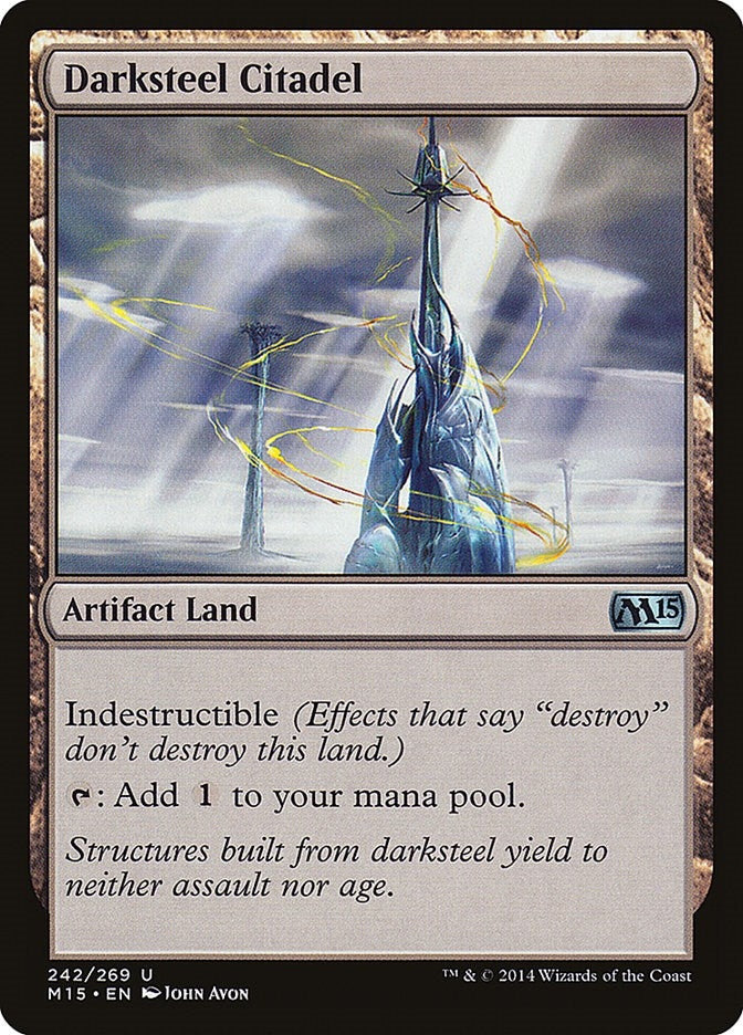 Image for Darksteel Citadel (242) [Magic 2015 (M15)] - Magic: The Gathering