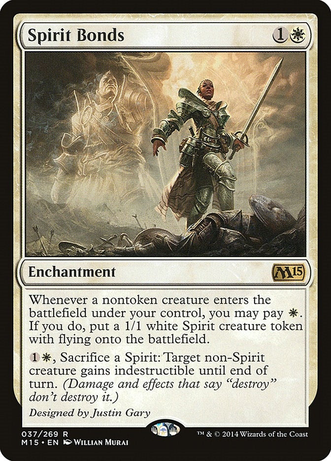 Image for Spirit Bonds (37) [Magic 2015 (M15)] - Magic: The Gathering
