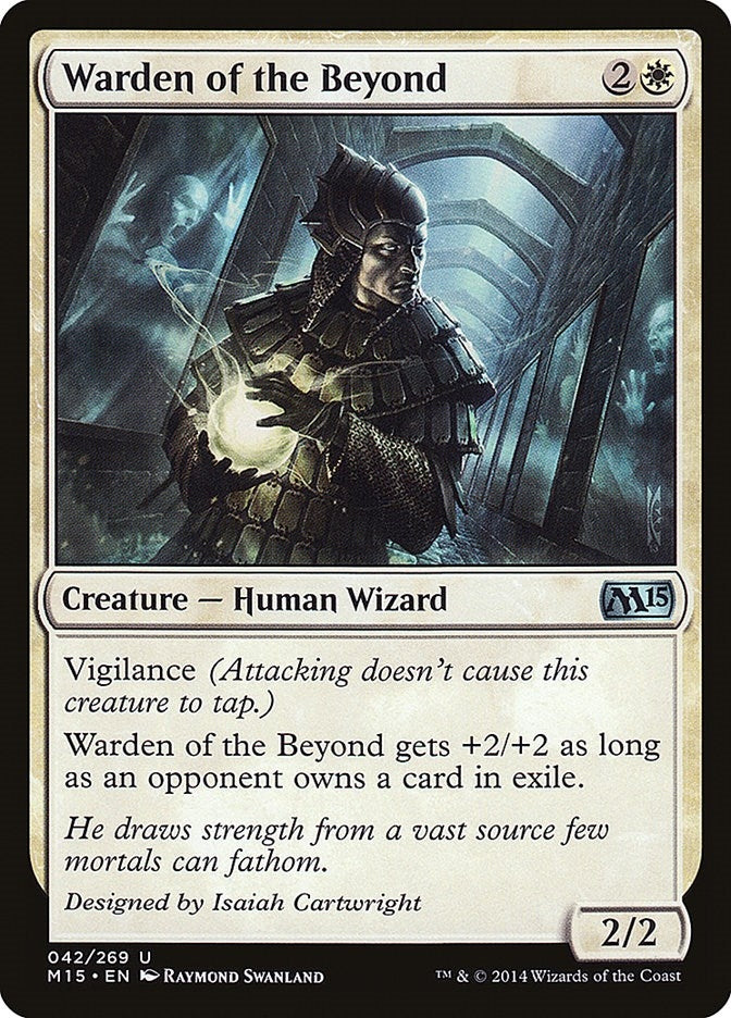 Image for Warden of the Beyond (42) [Magic 2015 (M15)] - Magic: The Gathering