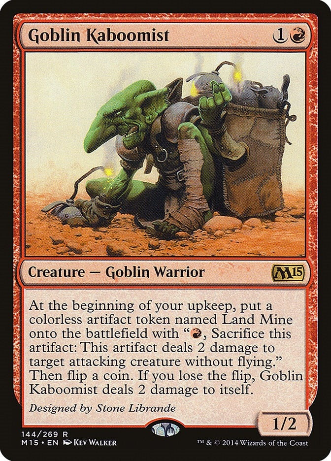 Image for Goblin Kaboomist (144) [Magic 2015 (M15)] - Magic: The Gathering
