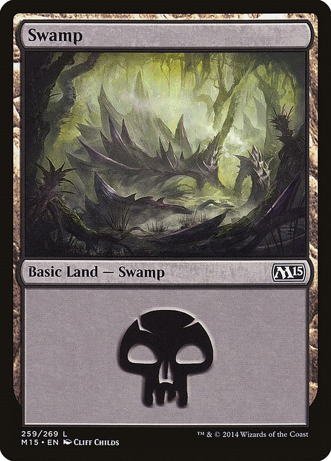 Image for Swamp (259) (259) [Magic 2015 (M15)] - Magic: The Gathering