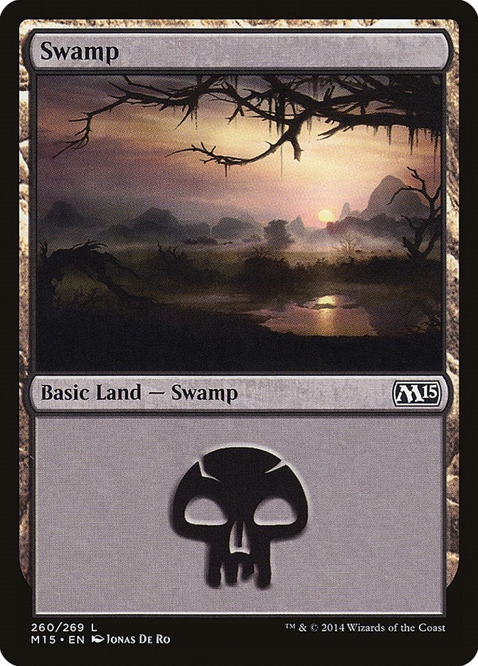 Image for Swamp (260) (260) [Magic 2015 (M15)] - Magic: The Gathering
