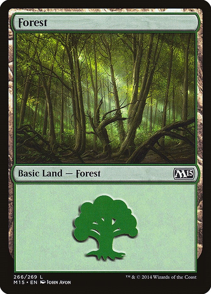 Image for Forest (266) (266) [Magic 2015 (M15)] - Magic: The Gathering