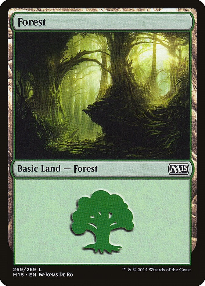 Image for Forest (269) (269) [Magic 2015 (M15)] - Magic: The Gathering