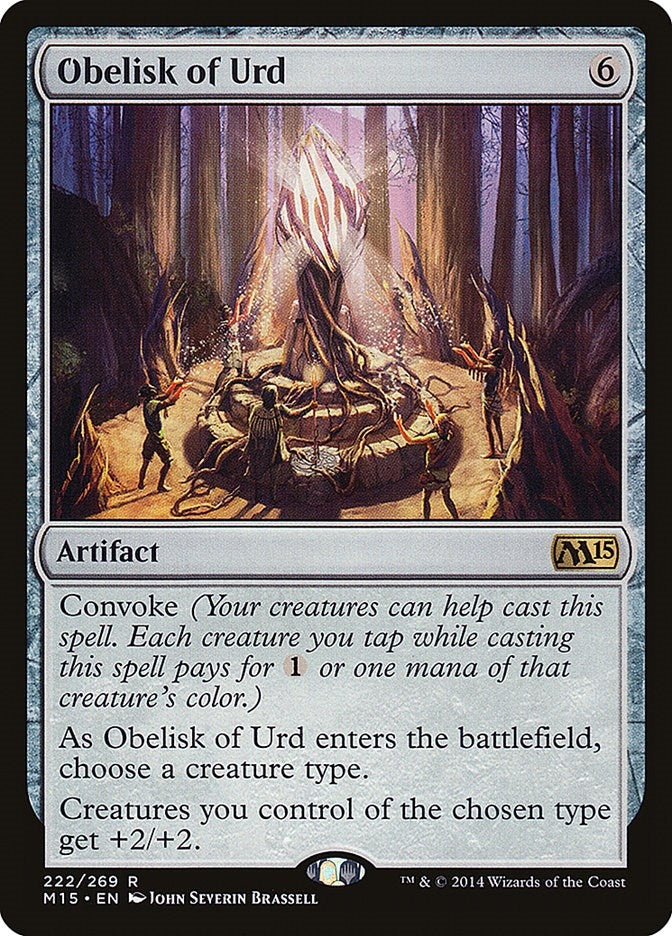 Image for Obelisk of Urd (222) [Magic 2015 (M15)] - Magic: The Gathering