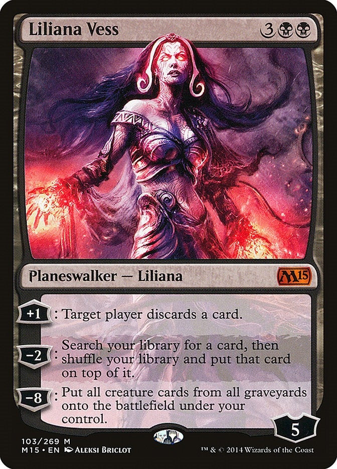 Image for Liliana Vess (103) [Magic 2015 (M15)] - Magic: The Gathering