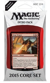 Image for Magic 2015 (M15) - Intro Pack - Flames of the Dragon - Magic: The Gathering