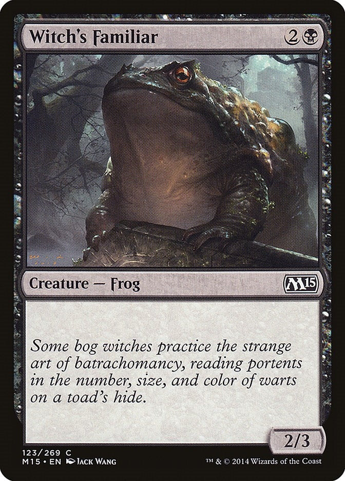 Image for Witch's Familiar (123) [Magic 2015 (M15)] - Magic: The Gathering
